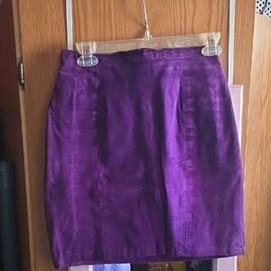 Purple Women's Skirt